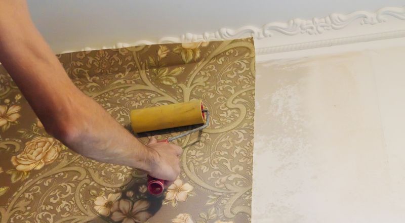 Bedroom Wallpaper Installation in Roswell, GA