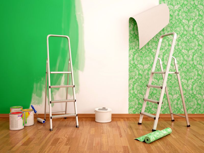 Hallway Wallpaper Installation in Overland Park, KS