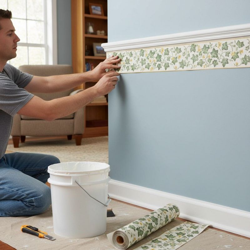 Office Wallpaper Installation