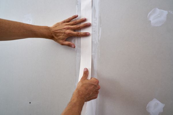 Hanging Wallpaper Installation