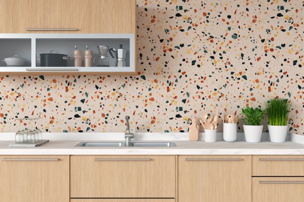 Kitchen Wallpaper Hanging